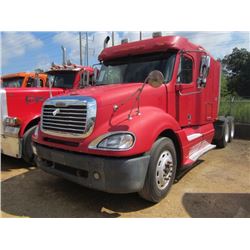 2005 FREIGHTLINER COLUMBIA TRUCK TRACTOR, VIN/SN:1FUJA6CG25LU12674 - T/A, 455 HP SERIES 60 DETROIT D