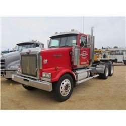 2007 WESTERN STAR TRUCK TRACTOR, VIN/SN:5KJJAECV07PW61439 - T/A, MERCEDES BENZ DM460LA ENG, 10 SPD T