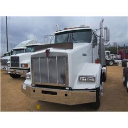 2003 KENWORTH T800 TRUCK TRACTOR, VIN/SN:1XKDD49X33J707125 - T/A, CUMMINS ISX 450 ENGINE, 10 SPD TRA