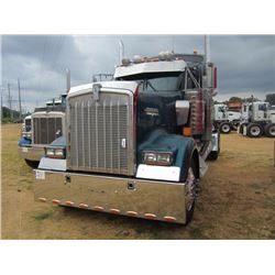 1995 KENWORTH W900B TRUCK TRACTOR, VIN/SN:1XKWDB9X4SJ664409 - T/A ,475 HP CAT 3406E ENG, 13 SPD TRAN