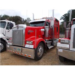 2004 KENWORTH W900 TRUCK TRACTOR, VIN/SN:1XKWDB9X44J059809 - T/A, CAT 550 HP DIESEL ENG, 13 SPD OD T
