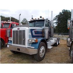 2003 PETERBILT 378 TRUCK TRACTOR, VIN/SN:1XPFDB9X03D586446 - T/A, CAT C15 DEISEL ENGINE, 10 SPD TRAN