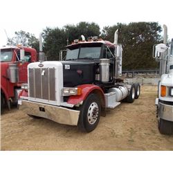 2002 PETERBILT 378 TRUCK TRACTOR, VIN/SN:1XPFDU9X2D575965 - CAT C12 DIESEL ENGINE, 36K REARS, 12K FR