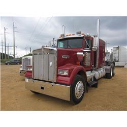 1985 KENWORTH W900B TRUCK TRACTOR, VIN/SN:1XKWD29X5FK328882 - T/A, 400 HP BIG CAM CUMMINS DIESEL ENG
