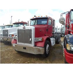 1989 PETERBILT 378 TRUCK TRACTOR, VIN/SN:1XPFDB9XXKN281514 - CAT DIESEL ENGINE, 9 SPD TRANS, 203" W/