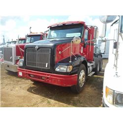 2005 INTERNATIONAL 9200I TRUCK TRACTOR, VIN/SN:2HSCESBR75C030741 - T/A, CAT C13 ACCERT ENGINE, 10 SP