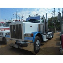 2003 PETERBILT 379 TRUCK TRACTOR, VIN/SN:1XP5DB9X13N595095 -T/A, EXTENDED HOOD, CAT ENGINE, 18 SPD T