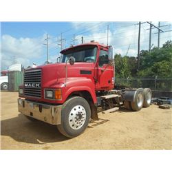 2007 MACK CHN613 TRUCK TRACTOR, VIN/SN:1M1AJ06Y97N008237 - T/A, MACK DIESEL ENGINE, 10 SPD TRANS, 46