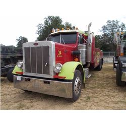 1984 PETERBILT 359 S19 WRECKER, VIN/SN:1XP3D29X0EN174813 - 8LL TRANS, SLEEPER, CENTURY WRECKER BODY,
