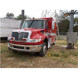 2006 INTERNATIONAL 4400 AMBULANCE, VIN/SN:1HTMRAZL66H29480 - S/A, IHC DIESEL ENGINE, ALLISON AUTO TR