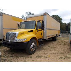 2004 INTERNATIONAL 4300 BOX TRUCK, VIN/SN:1HTMMAAM74H593038 - S/A, INTERNATIONAL DIESEL ENGINE, A/T,