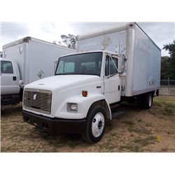 1999 FREIGHTLINER FL60 BOX TRUCK, VIN/SN:1FV6GFBC6XHA22300 - CUMMINS DIESEL ENG, 6 SPD TRANS, 18' BO