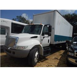 2008 INTERNATIONAL 4300 BOX TRUCK, VIN/SN:1HTMMAAM38H563122 - S/A, DT466 ENG, A/T, 25,999 GVWR, P/S,