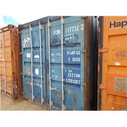 20' SHIPPING CONTAINER, #7732