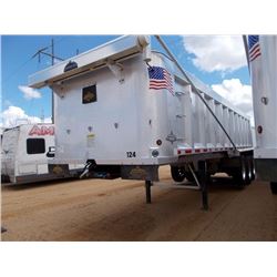2015 TRAIL STAR DUMP TRAILER, VIN/SN:4T9FC30C8G1110501 - ALUMINUM, TRI-AXLE, 3', ELECTRIC TARP, 11R2