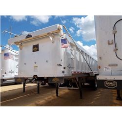 2015 TRAIL STAR DUMP TRAILER, VIN/SN:4T9FC30C6G1110500 - ALUMINUM, T/A, 30',ELECTRIC TRAP, 11R24.5 T