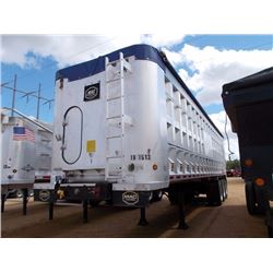 1999 MAC ALUMINUM DUMP TRAILER, VIN/SN:5MAD53733XC002551 - TRI-AXLE, ROLL OVER TARP, 11R24.5 TIRES, 