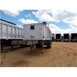 1995 DORSEY 22/28-DAT DUMP TRAILER, VIN/SN:1DTD18C29SG037172 - T/A, 24' LENGTH, 11R24.5 TIRES ON STE