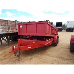 2007 BYE-RITE DUMP TRAILER, VIN/SN:5VTBE14267RBB2003 - T/A, ELECTRIC OVER HYDRAULIC, 14' DUMP BED, T