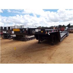 2017 (UNUSED) PITTS LB51-26 LOWBOY TRAILER, VIN/SN:5JYLB5122HPP03754 - TRI-AXLE, 47' X 102" MOTOR GR