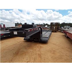 1980 HYSTER LOWBOY TRAILER, VIN/SN:22804 - T/A, DETACHABLE, GROUND BEARING, 20' WELL, 96" WIDTH, 35 