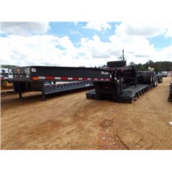 1984 TRAILKING LOWBOY TRAILER, VIN/SN:1TKH04529EM094926 - 2X2X2, NGB 60 TON CAP, 20' WELL, 75' OVERA
