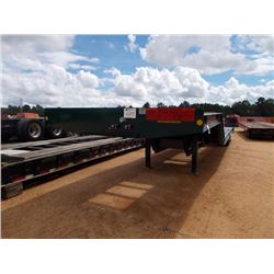 2017 HAULASS LOWBOY TRAILER, VIN/SN:5JYLB252XHPH03853 - T/A, 44' LENGTH, 102" WIDE, DOVETAIL W/MANUA