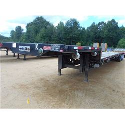 2013 TRANSCRAFT 3000 SERIES 6150T STEP DECK TRAILER, VIN/SN:1TTE533S6D3741834 - TRI- AXLE, 53' X 102