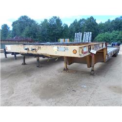1997 TRAIL KING TK70-RG-422 LOWBOY TRAILER, VIN/SN:1TKS04226VM038632 - T/A, 43' LENGTH, 102" WIDE, R