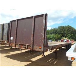 FLATBED TRAILER, VIN/SN:712903 - T/A, 39' LENGTH, 96" WIDTH, 10.00R20 TIRES ON SPOKE WHEELS (BILL OF