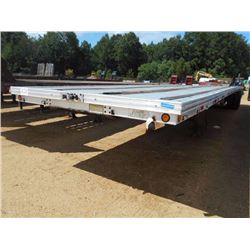 1993 FEATHERLITE FLATBED TRAILER, VIN/SN:1FPL48207PA471105 - T/A, 53' LENGTH, 102" WIDE, 11R22.5 TIR