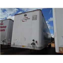GREAT DANE VAN TRAILER, - 48' T/A, BARN DOOR, SIDE DOOR, 285/75R24.5 TIRES ON STEEL DISC WHEELS (BIL