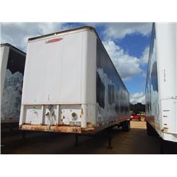 1989 TRAILMOBILE 011A-1UAJ VAN TRAILER, VIN/SN:1PTO11AJ3K9008957 - 45' T/A, ROLL UP DOOR, 11R22.5 TI