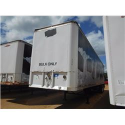 1989 TRAIL MOBILE 011A-1UAJ VAN TRAILER, VIN/SN:1PT011AJK9008968 - T/A, 48', ROLL UP DOOR, LIFT GATE