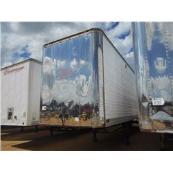 1973 AMERICAN VAN TRAILER, VIN/SN:24983 - 42' T/A, ROLL UP DOOR, 11R22.5 TIRES ON SPOKE WHEELS (BILL