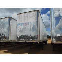 1973 AMERICAN VAN TRAILER, VIN/SN:24921 - 42' T/A, ROLL UP DOOR, 11R22.5 TIRES ON STEEL DISC WHEELS 