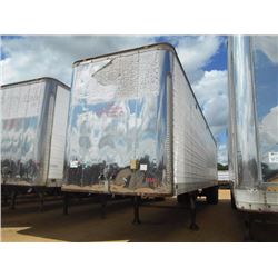 1973 AMERICAN TRAILERS VAN TRAILER, VIN/SN:24912 - 42' T/A, ROLL UP DOOR, 11R22.5 TIRES ON SPOKE WHE