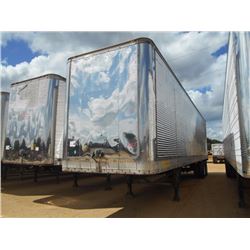 1974 GREAT DANE 830TL VAN TRAILER, VIN/SN:67373 - 42' T/A, ROLL UP DOOR, 11R22.5 TIRES ON SPOKE WHEE