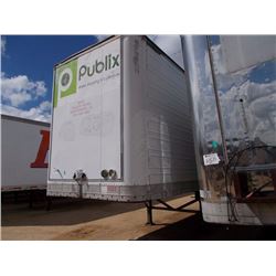 1974 GREAT DANE 731TL T/A VAN TRAILER, VIN/SN:71240 -43' T/A, ROLL UP DOOR, 11R22.5 TIRS ON STEEL DI