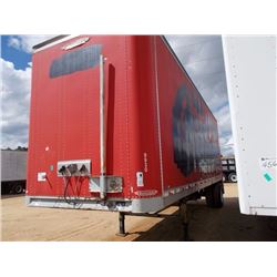 1992 TRAILMOBILE VAN TRAILER, VIN/SN:1PTO71AE5N9005714 - 28' S/A, ROLL UP DOOR, LIFT GATE, 295/75R22