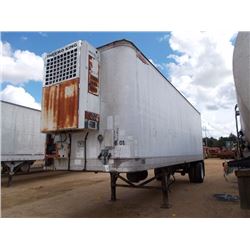 1990 GREAT DANE REFER TRAILER, VIN/SN:1GRAA5617LS099803 - S/A, THERMO KING REFRIGERATION UNIT, 275/8