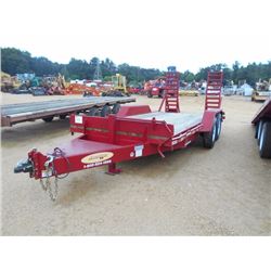 2016 ECONOLINE TRAILER, VIN/SN:42EDBAG2XG1000091 - 84" X 16", S/A, 7 TON, FOLD UP RAMP, ST235/80R16 