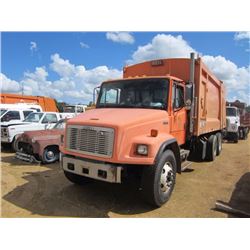 2001 FREIGHTLINER FL80 GARBAGE TRUCK, VIN/SN:1FVXJJBB61HG83252 - T/A, CAT DIESEL ENG, ALLISON A/T, H