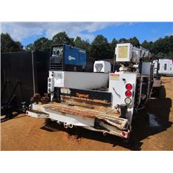 WRECKED MAINTENANCE TRUCK BED W/MILLER BOBCAT WELDER, IMT AIR COMPRESSOR, IMT 2020 CRANE