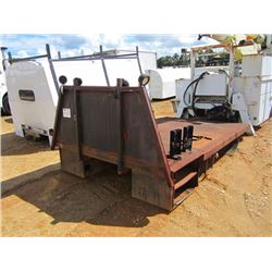 90" WIDE, 12' LENGTH FLATBED