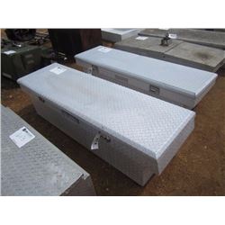 TOOL BOX, - ALUMINUM, ABOVE BED