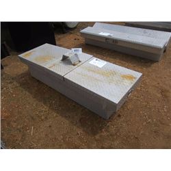 TOOL BOX, - ALUMINUM, ABOVE BED