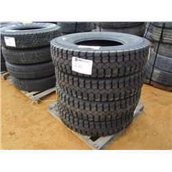 (4) (UNUSED) 11R22.5 TIRES