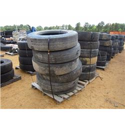 1 LOT MISC SIZE TRUCK TIRES