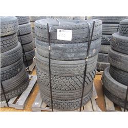 (12) MISC SIZE TRUCK TIRES
